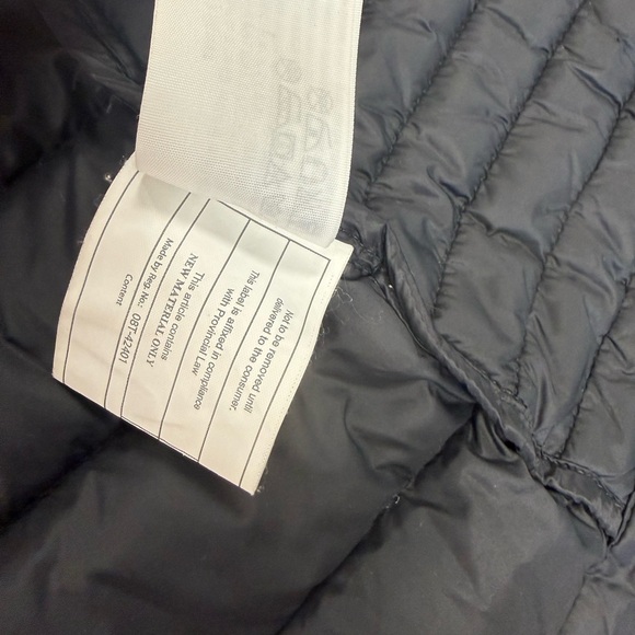 Vintage Abercrombie & Fitch Down Black Puffer Jacket Y2K Womens M - Picture 12 of 16